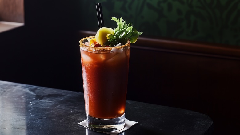 Bloody maria cocktail