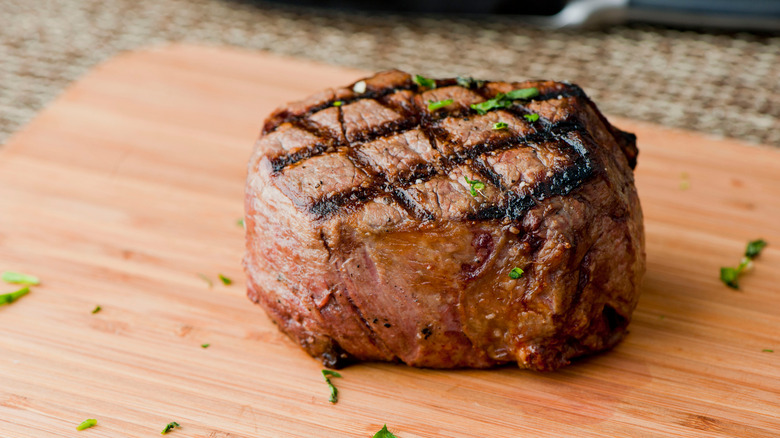 grilled steak