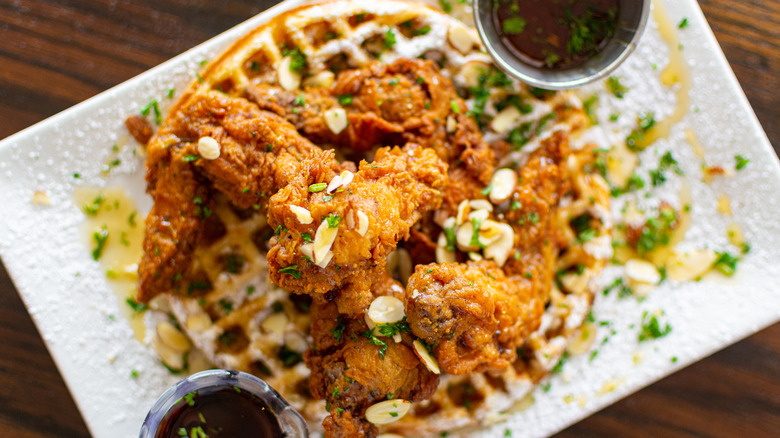 Chicken and Waffles 