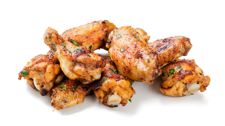 Herbed chicken wings 