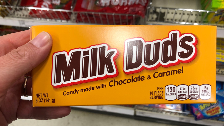 a box of milk duds