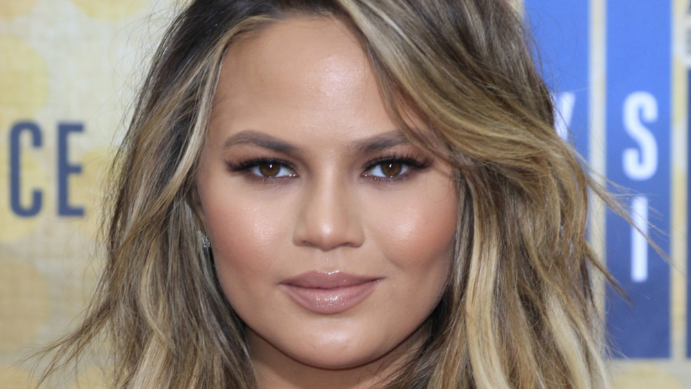 Chrissy Teigen at red carpet event