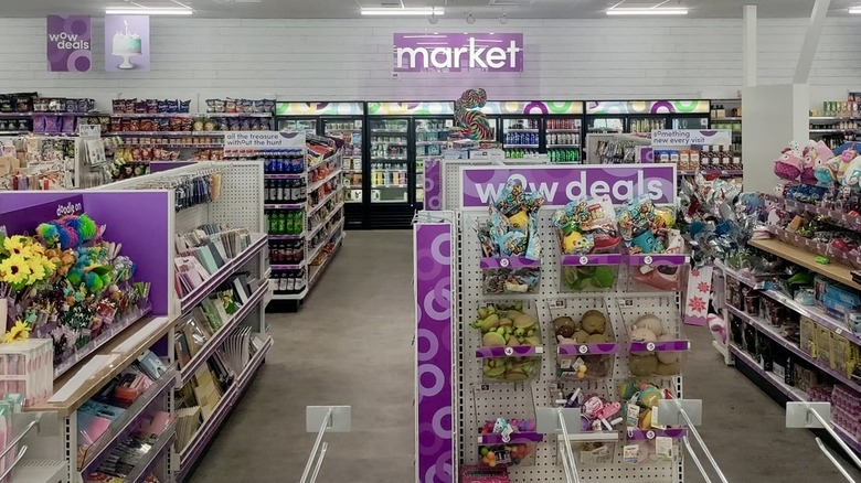 Food market section at a Popshelf store