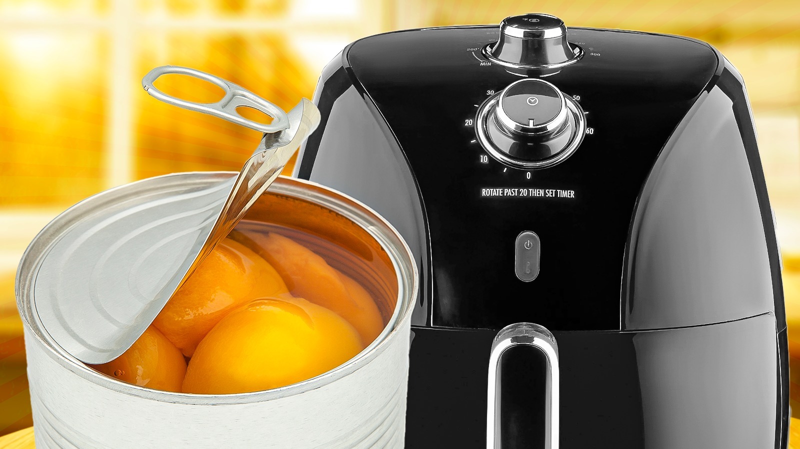 The Air Fryer Will Take Canned Peaches To The Next Level