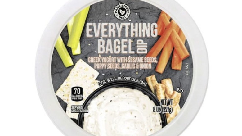Tub of Park Street Deli Everything Bagel Dip