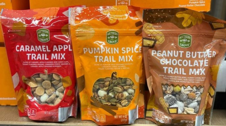 Aldi seasonal trail mixes