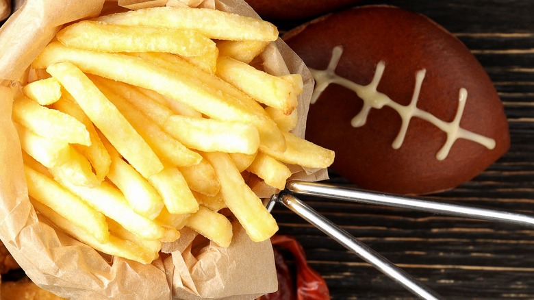 Fries and football treat