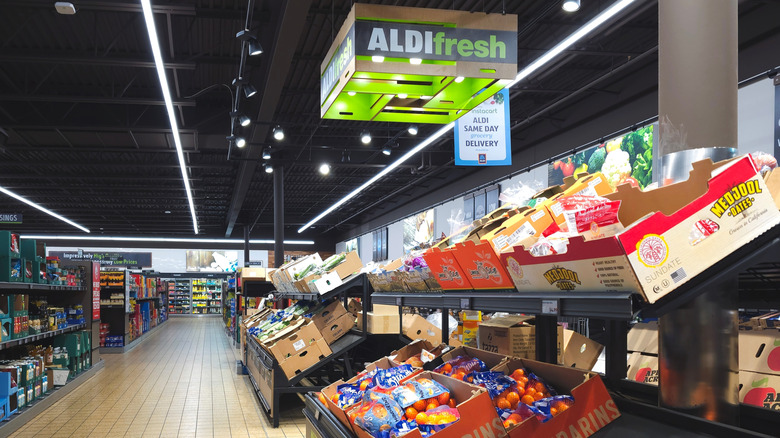 Aldi produce section