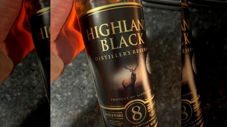  butelka whisky Highland Black