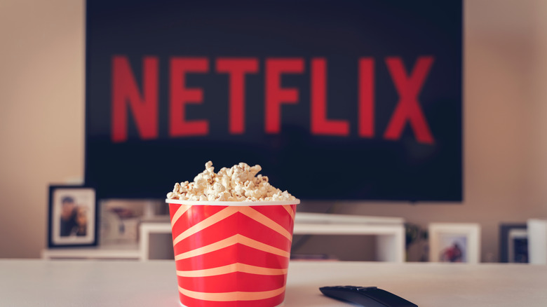 Netflix and popcorn