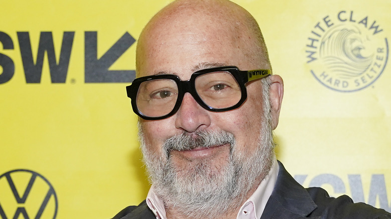 Andrew Zimmern smiling