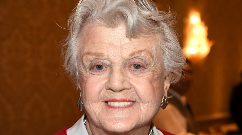 Angela Lansbury smiling