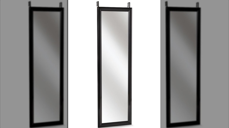 An over the door mirror from Aldi
