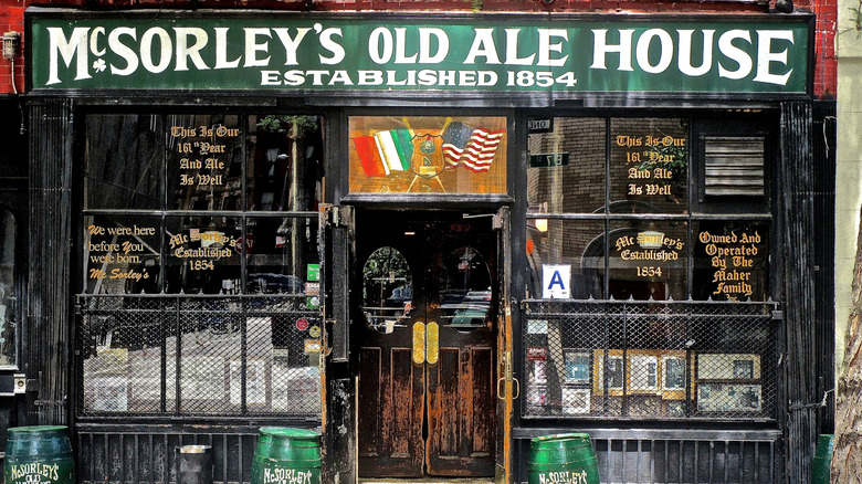 McSorley's store front