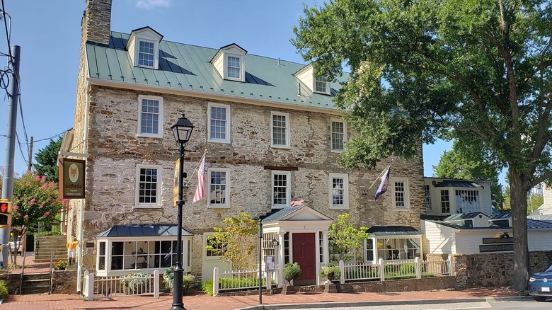 front of the red fox inn and tavern