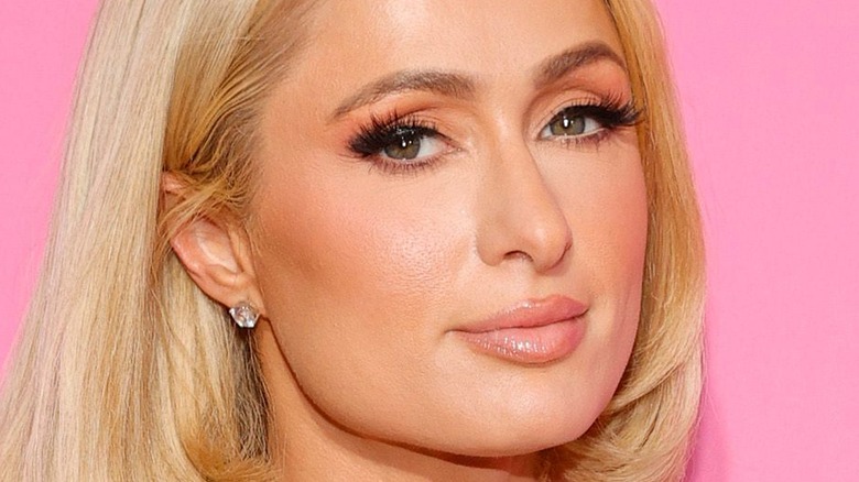 Closeup of Paris Hilton