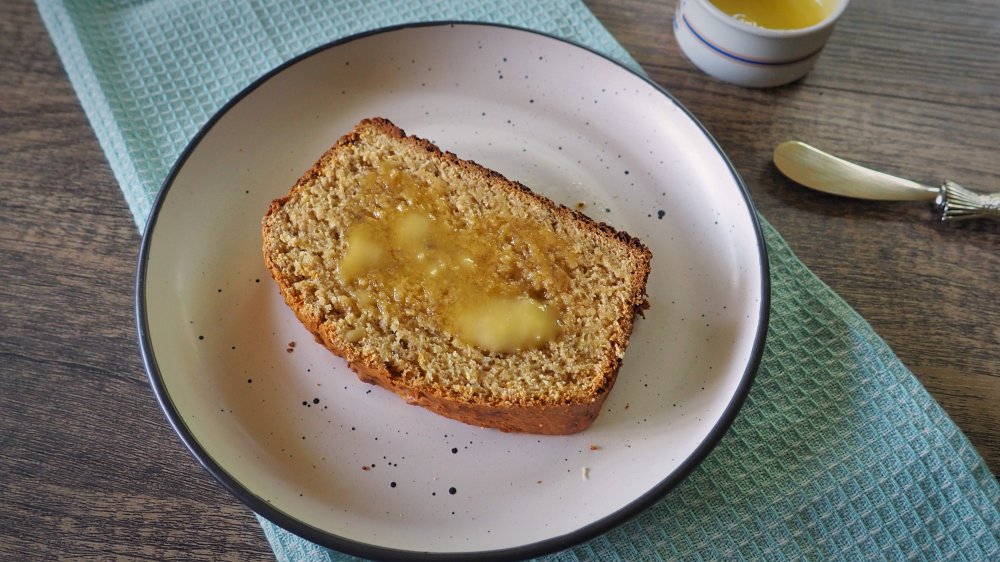 3-Ingredient banana bread