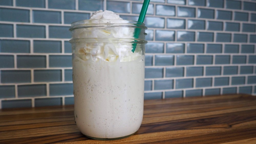 The Best 3 Ingredient Copycat Starbucks Vanilla Bean Creme Frappuccino Recipe