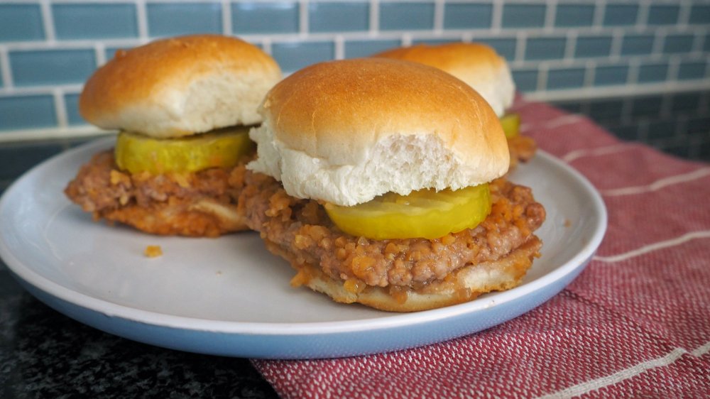 5-ingredient White Castle hamburgers