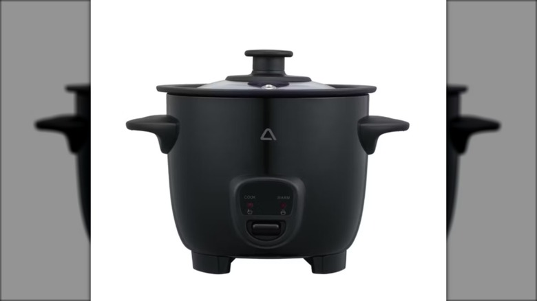 Aldi Ambiano 2 cup rice cooker in black