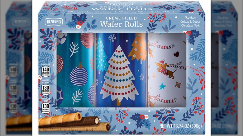 Benton's Holiday Cream Wafer Rolls