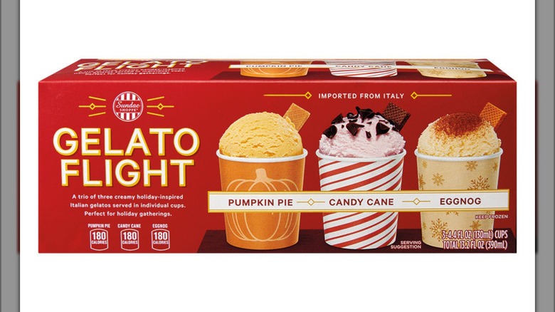 Sundae Shoppe Holiday Gelato Flights