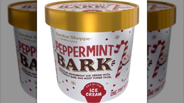Sundae Shoppe Peppermint Bark Ice Cream Pint