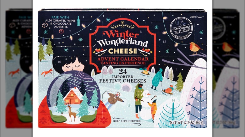 Winter Wonderland Emporium Selection Cheese Advent Calendar