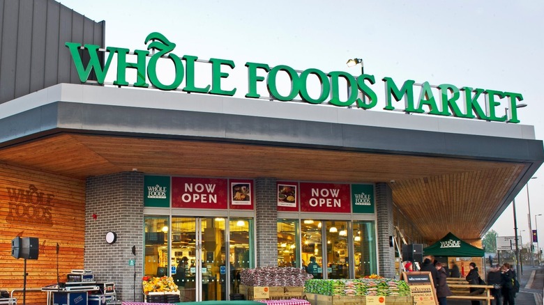 The outside of a Whole Foods Market