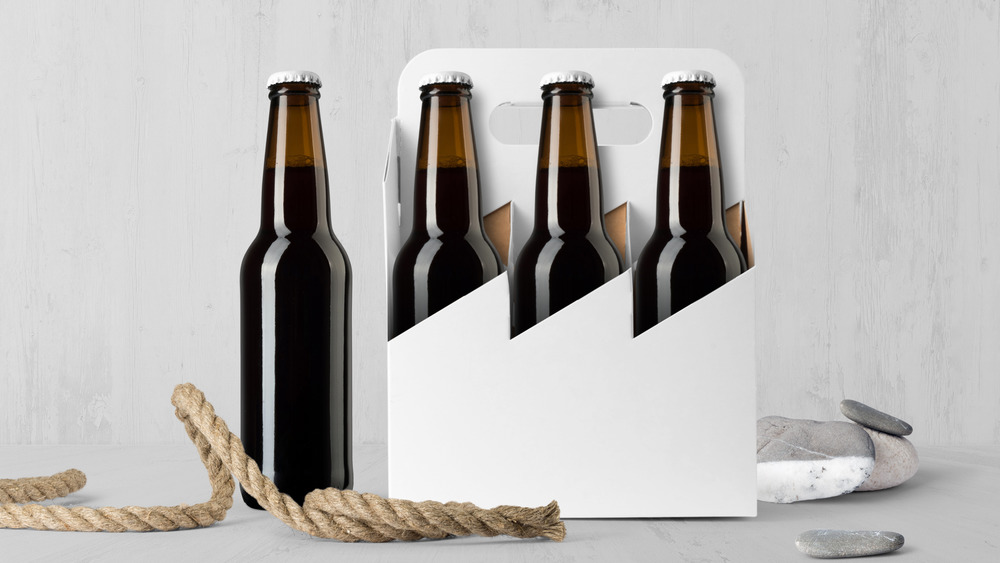 Six pack of beer