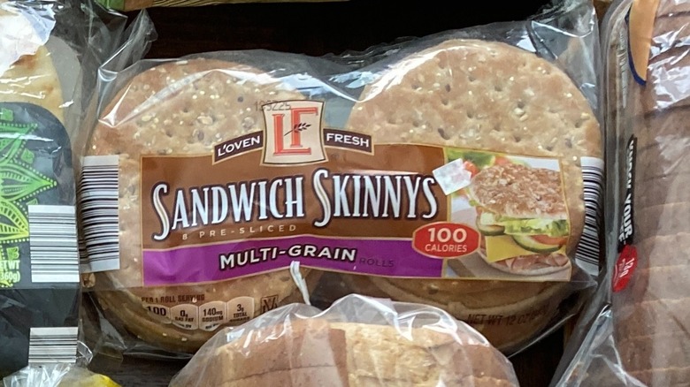 Aldi multigrain Sandwich Skinnys