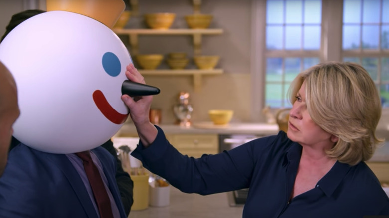 Martha Stewart in Jack in the Box commercial