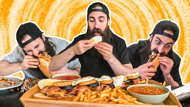 Adam Moran, Beard Meats Food composite image
