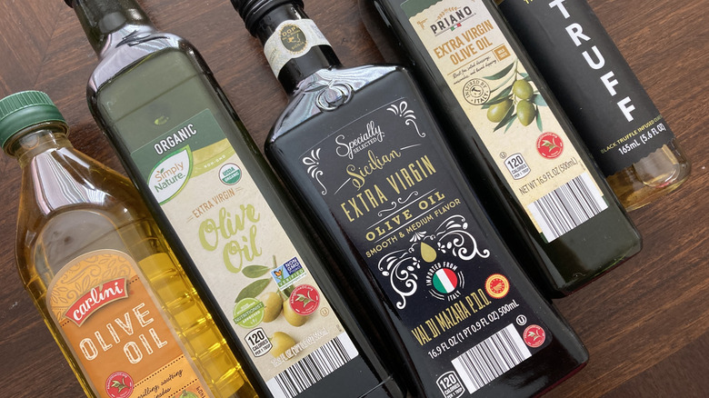 Aldi olive oil selections