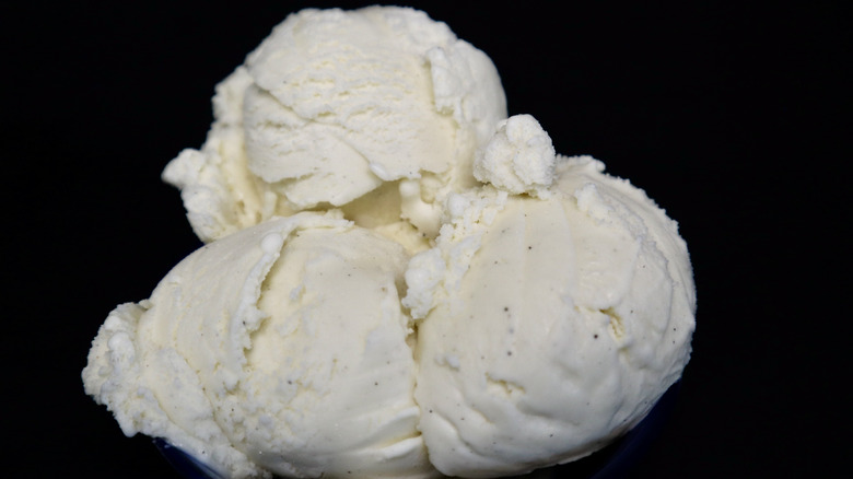 ice cream close up