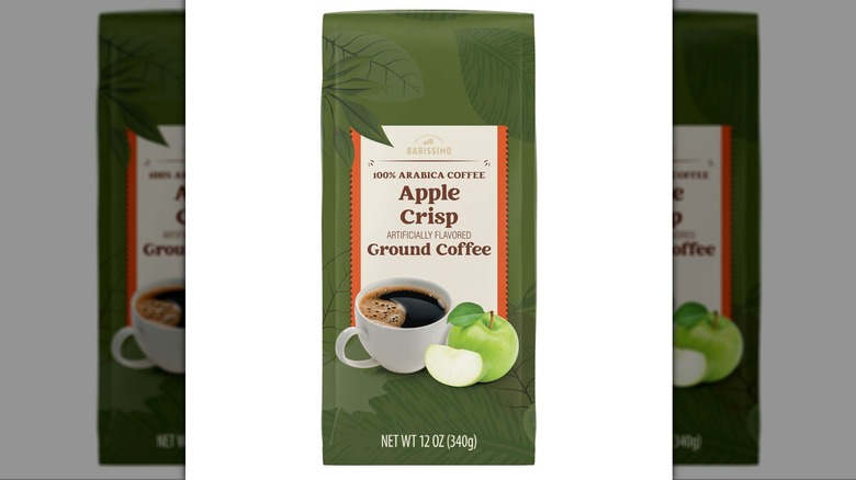 Package of Apple Crisp coffee