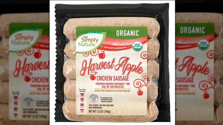 Simply Nature Organic Harvest Apple Chicken Sausage