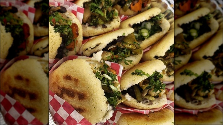stuffed arepas