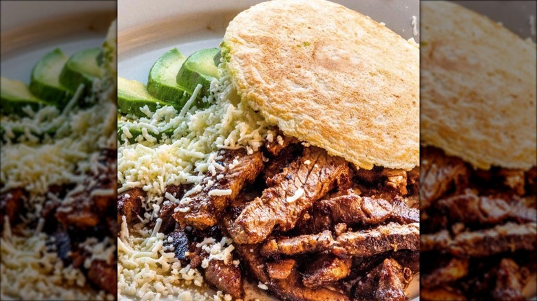 steak arepa
