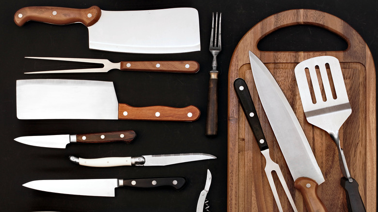 BBQ tool set