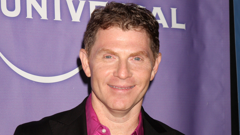 Bobby Flay in a suit