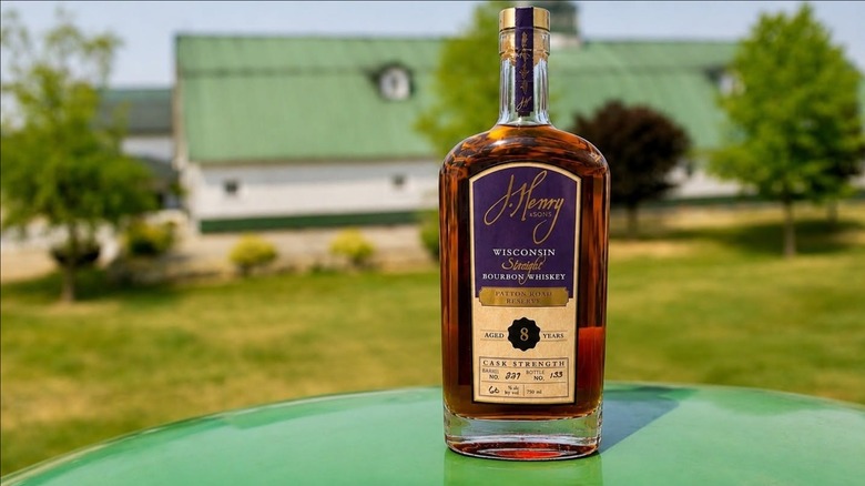 Patton Road Reserve bourbon bottle