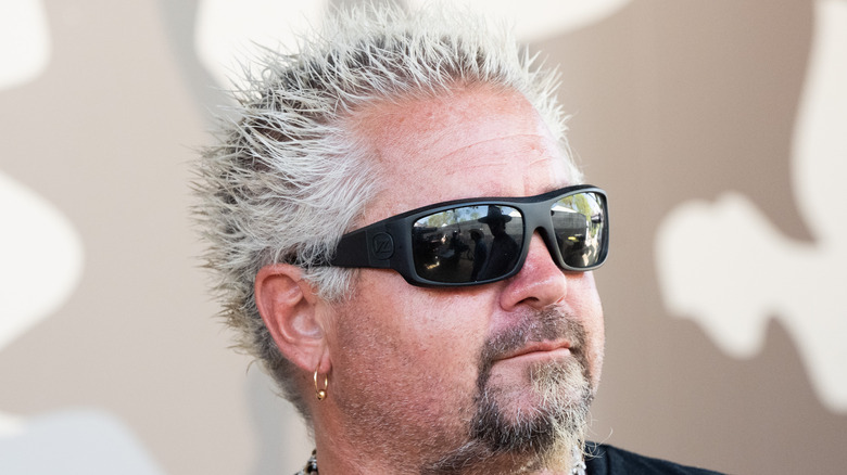 Guy Fieri talking 