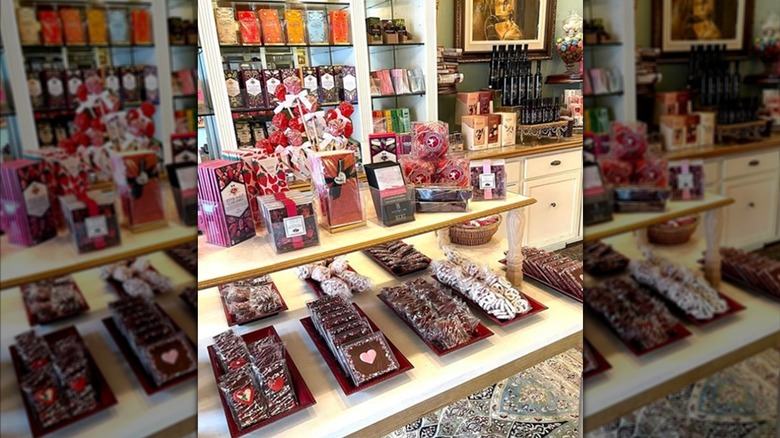 Display at Le Chocolat du Bouchard.