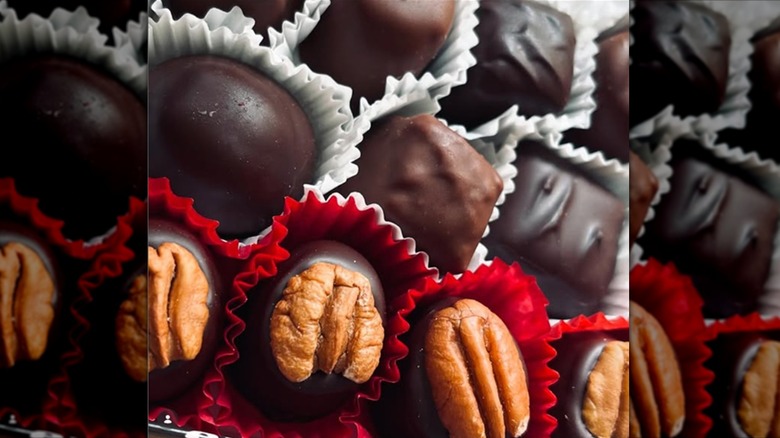 Bourbon balls from Rebecca Ruth Chocolates.