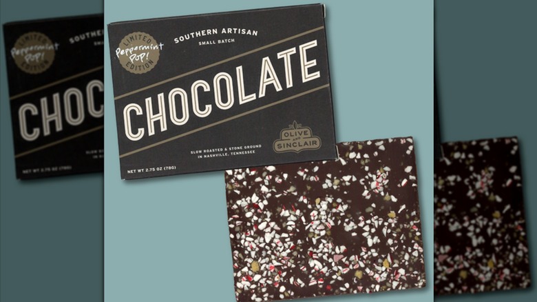 Pepermint Pop bar from Olive & Sinclair.