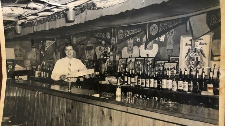 Smokey Joe's Philadelphia Pennsylvania black and white old photo