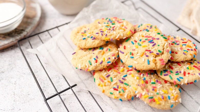 Fresh baked sugar cookies