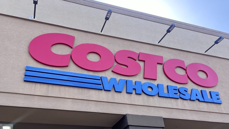 Costco storefront sign
