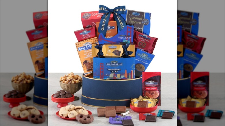 Ghirardelli Chocolate Deluxe Holiday Gift Basket